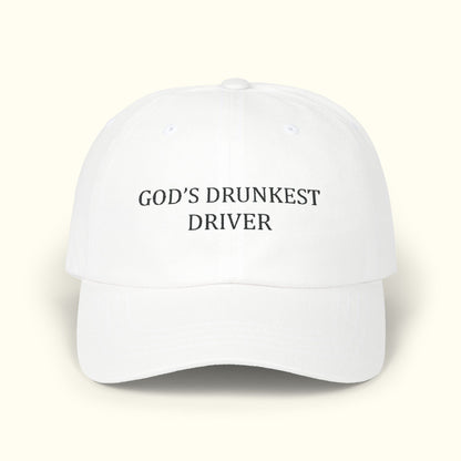 God's Drunkest Driver Embroidered Hat