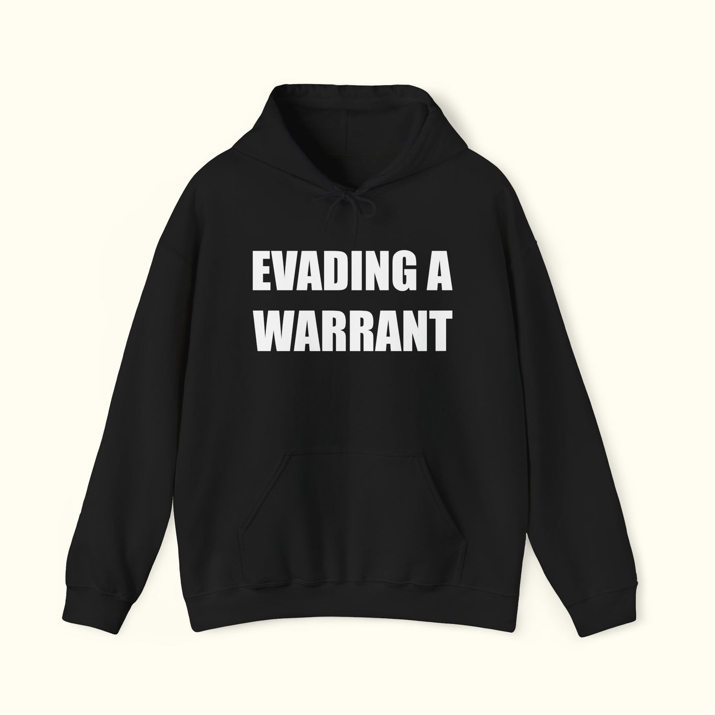 Evading A Warrant Hoodie