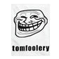 "Tomfoolery" - Velveteen Plush Blanket